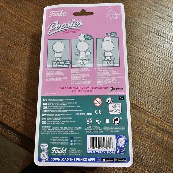 Funko Popsies The Golden Girls Sophia pop up message, NWP - Picture 4 of 4